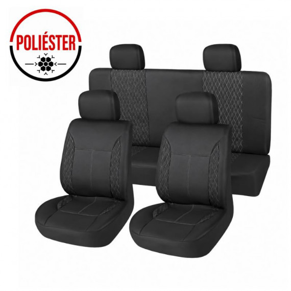 FUNDA DE ASIENTO PARA COCHE NEGRO FARGO TOOLS