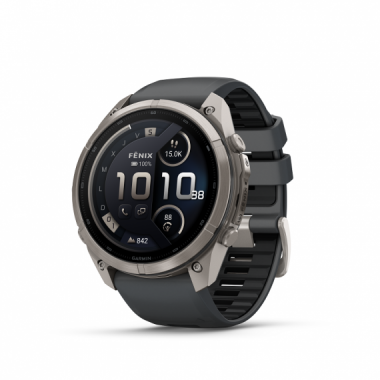 Garmin Fenix 9 Pro InReach &ndash; Smartwatch Multideporte 51mm, Titanio y Silicona Gris