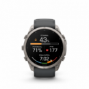 Garmin Fenix 9 Pro InReach – Smartwatch Multideporte 51mm, Titanio y Silicona Gris