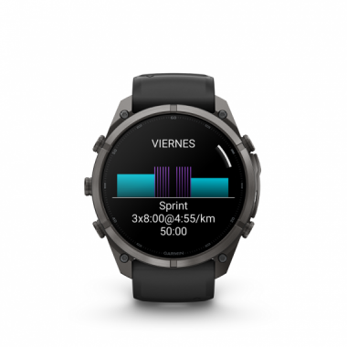 Garmin Fenix 9 Pro Smartwatch GPS 51mm Titanio DLC Carbono y Silicona Negra (010-04337-16)
