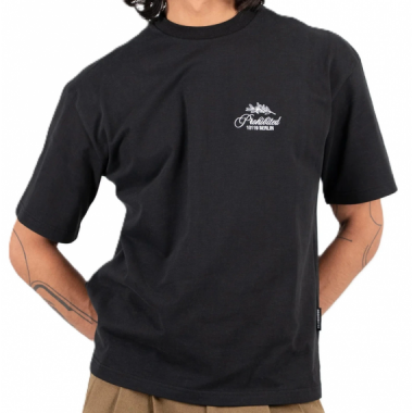 Camiseta Prohibited Leaf negra