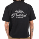 Camiseta Prohibited Leaf negra