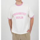 Camiseta Prohibited Rush contrast rose