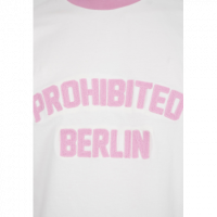 Camiseta Prohibited Rush contrast rose