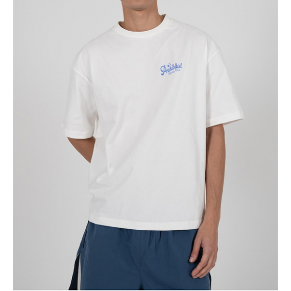 Camiseta Prohibited Tuning Club blanca