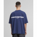 Camiseta Prohibited 10119 tee navy