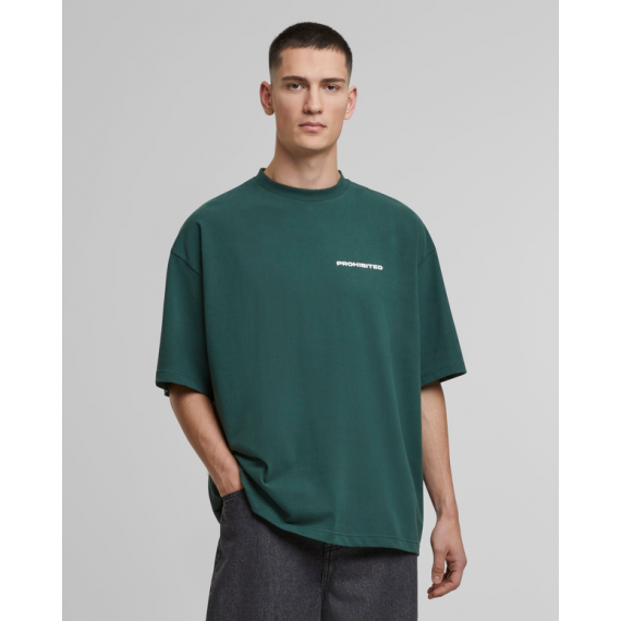 Camiseta Prohibited 10119 tee green