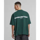 Camiseta Prohibited 10119 tee green