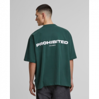 Camiseta Prohibited 10119 tee green