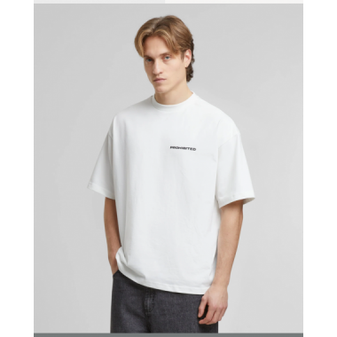 Camiseta Prohibited 10119 tee white