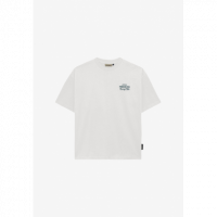 Camiseta Prohibited in a rush tee off-white