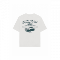 Camiseta Prohibited in a rush tee off-white