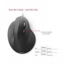 HAMA Raton Optico Con Cable EMC-500 Ergonomico 1000/1400/1800 Dpi 6 Botones Negro