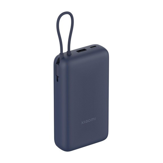 XIAOMI Bateria Externa 20000Mah Con Cable Integrado Azul BHR8975GL