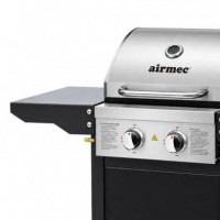 Barbacoa Gas Dos Fuegos Serie Terra AIRMEC 111.7X56.7X114.3 Cm