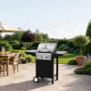 Barbacoa Gas Dos Fuegos Serie Terra AIRMEC 111.7X56.7X114.3 Cm