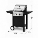 Barbacoa Gas Dos Fuegos Serie Terra AIRMEC 111.7X56.7X114.3 Cm