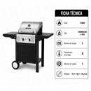 Barbacoa Gas Dos Fuegos Serie Terra AIRMEC 111.7X56.7X114.3 Cm