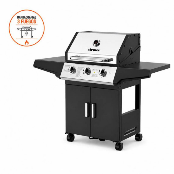 Barbacoa Gas Serie Cabañeros AIRMEC 122.2X53.7X110.6 Cm