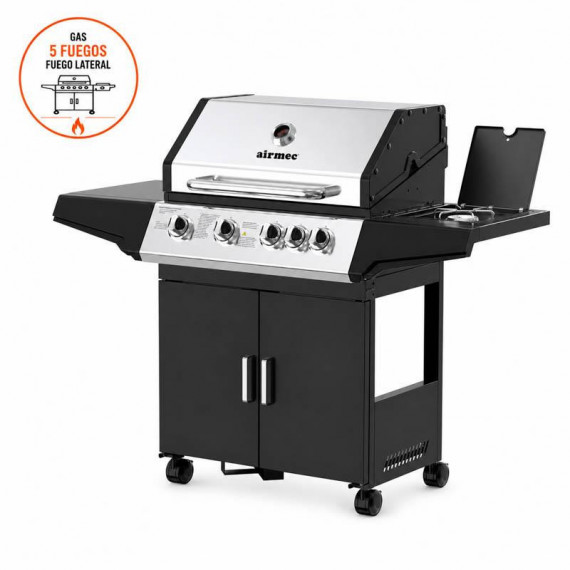 Barbacoa Gas Serie Churrúa AIRMEC 139X54X110.6 Cm
