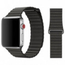 Correa Apple Watch en Piel Sintética 38/40/41mm Negro
