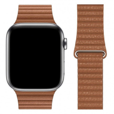 Correa Apple Watch en Piel Sint&eacute;tica 42/44/45mm Camel