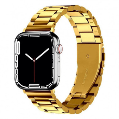 Correa Met&aacute;lica Apple Watch 38/40/41mm Oro