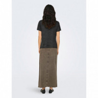 ONLY Camiseta Negra 15215721-BLACK