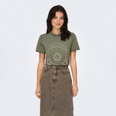 Only Camiseta Gris 15215721-KALAMATA