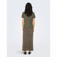 ONLY Camiseta Gris 15215721-KALAMATA