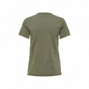 Only Camiseta Gris 15215721-KALAMATA