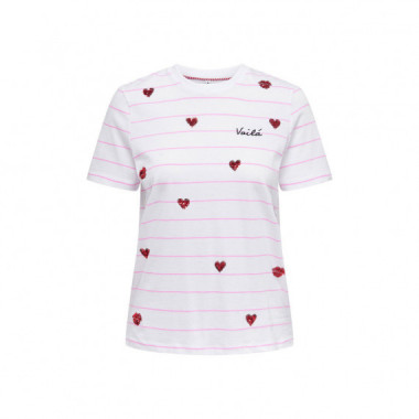 Only Camiseta Blanca 15316574-BRIGHT WHITE