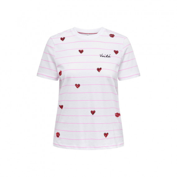 Only Camiseta Blanca 15316574-BRIGHT WHITE