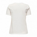Only Camiseta bolsillo crochet 15369258-4961861