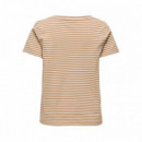 Only Camiseta de rayas con lurex 15368929-4969159