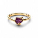 PANDORA Anillo Corazón Morado Sally de Pesadilla Antes de Navidad de Disney 164734C01
