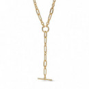 PANDORA Collar en y con un Recubrimiento en Oro 364809C00