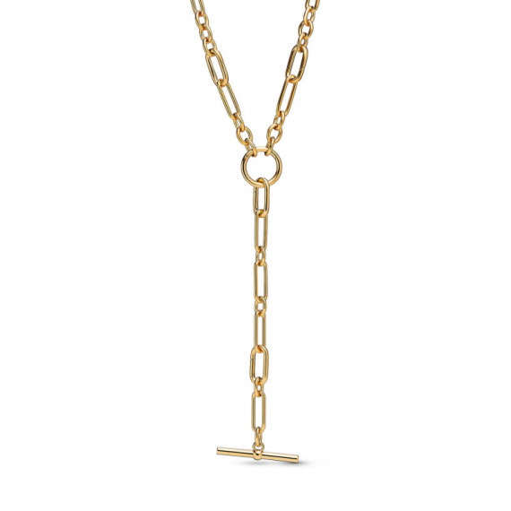 PANDORA Collar en y con un Recubrimiento en Oro 364809C00
