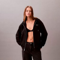 Sudadera con Capucha de Felpa Francesa con Monologo  CALVIN KLEIN