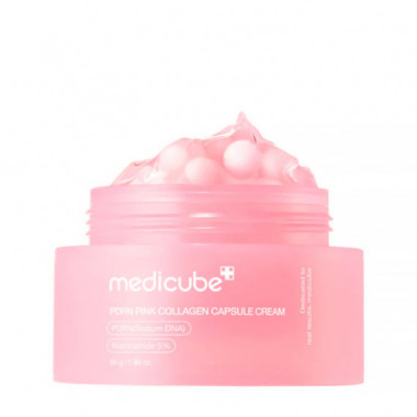 PDRN Pink Collagen Capsule Cream Crema Facial Iluminadora
