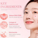 PDRN Pink Collagen Capsule Cream Crema Facial Iluminadora