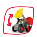 Abc - Tractor Fendt con Remolque Luz y Sonido 65 Cm  DICKIE