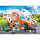 PLAYMOBIL Ambulancia con Luces
