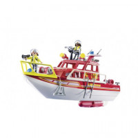 PLAYMOBIL Barco Bomberos de Rescate