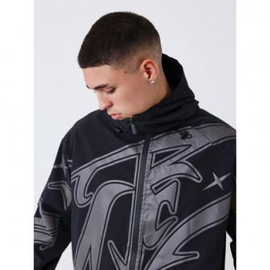 Cortavientos con Estampado de Tag de PROJECT X PARIS
