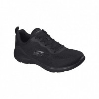 Playeras SKECHERS Mujer Negra