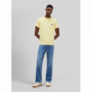 Camiseta Tommy Jeans Chest amarilla