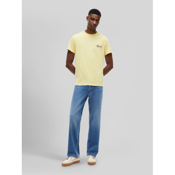 Camiseta Tommy Jeans Chest amarilla