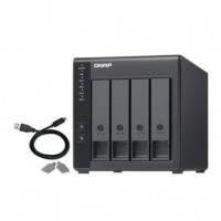 Unidad Externa QNAP 4 Hdd 3.5"-2.5" TR-004 Usb-c