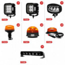 LOTE FAROS LED 4X4 Y GIROFAROS FARGO TOOLS PVP 368.00